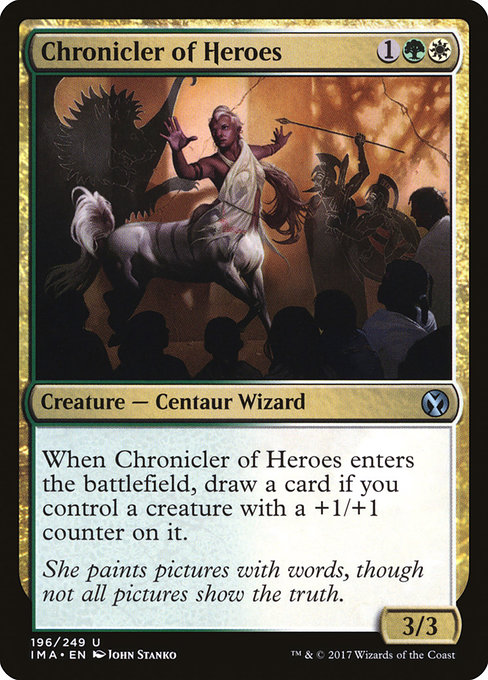 Chronicler of Heroes (Chronistin der Helden)